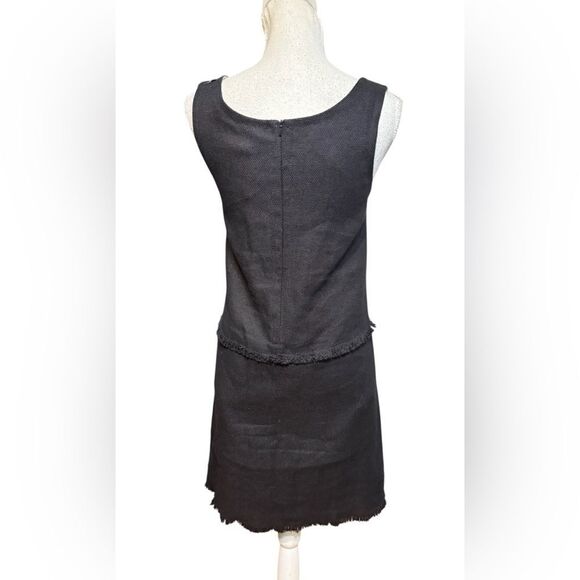 ‘S Max Mara Black Linen Sleeveless Sheath Dress 4 - Picture 3 of 6